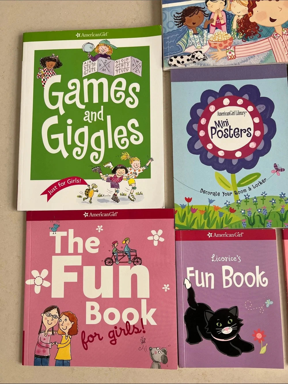📕Lot of 14 American Girl Library Book Lot Activity & Advice Bundle — Like New